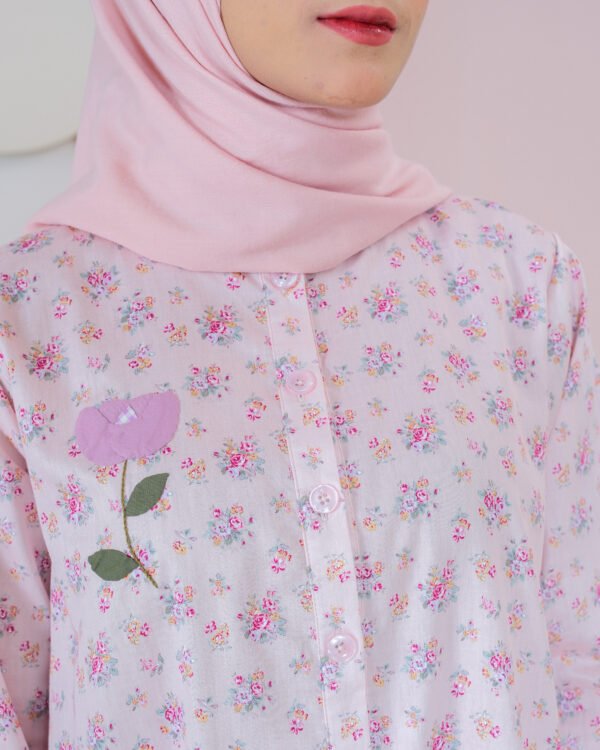 kkumi daster katun jepang tangan panjang