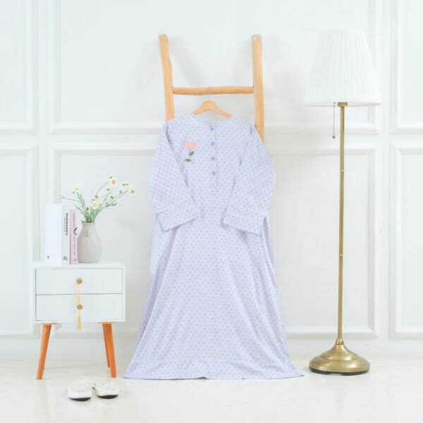 kkumi daster katun jepang tangan panjang