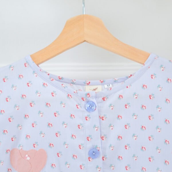 kkumi daster katun jepang tangan panjang