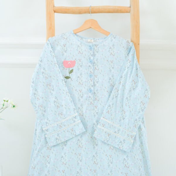 kkumi daster katun jepang tangan panjang